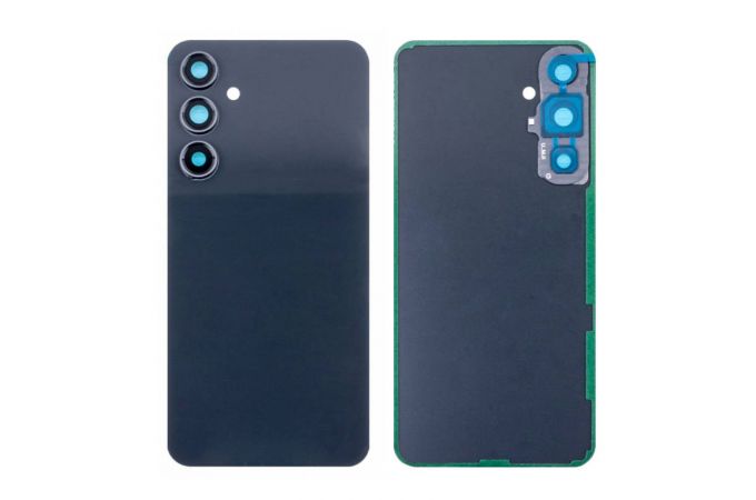 Задняя крышка для Samsung S711B Galaxy S23 FE + стекло камеры (черный) HQ