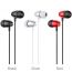 Наушники вакуумные проводные BOROFONE BM57 Platinum Universal earphones with microphone (красный)