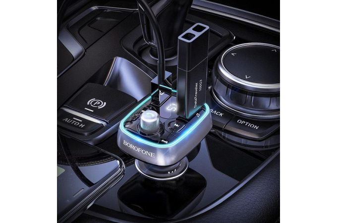 FM-Модулятор BOROFONE BC32 In-car Wireless FM Transmitter