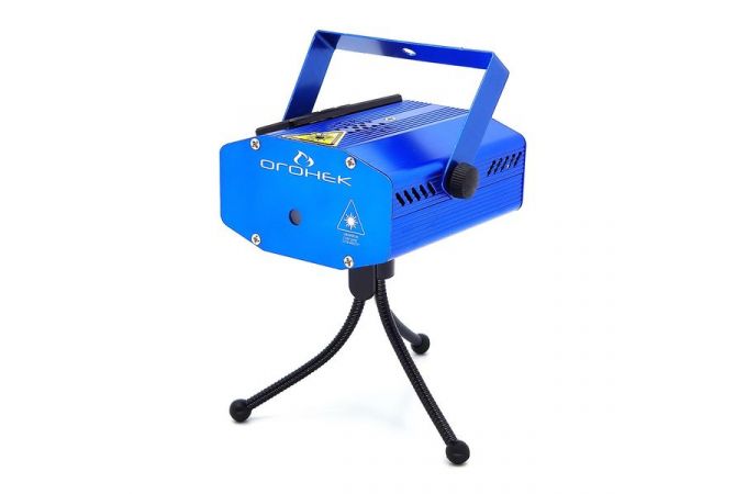 Лазерная световая установка Огонек OG-LDS06 (синий)