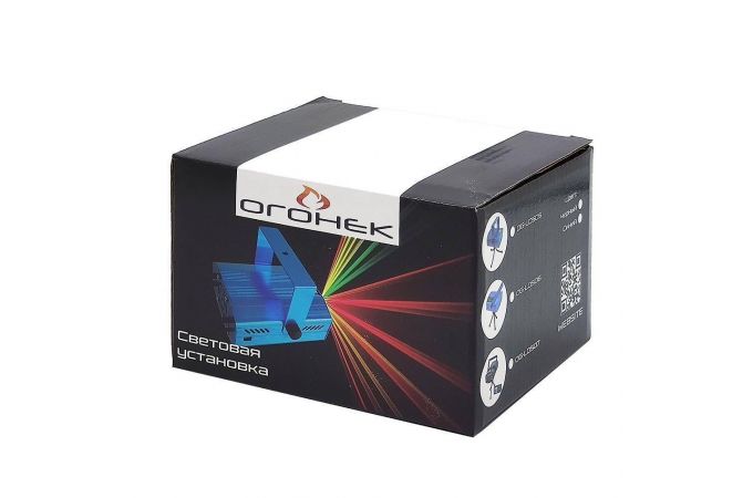 Лазерная световая установка Огонек OG-LDS07 (синий)