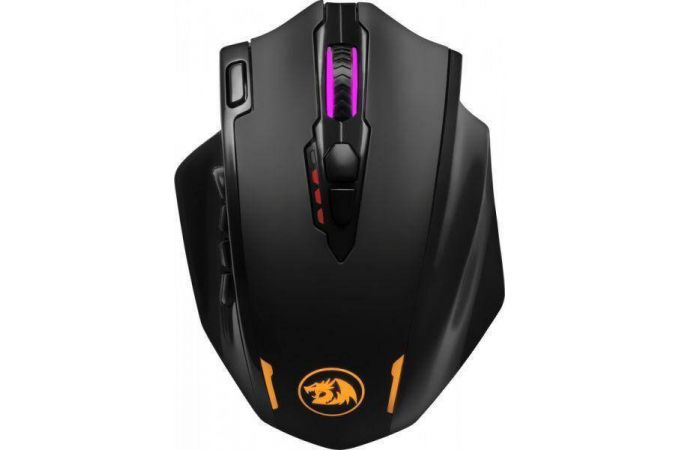 Мышь игровая беспроводная Redragon Enlightment (черный)