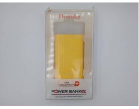 Универсальный дополнительный аккумулятор Power Bank DL-31 Doolike (6000 mAh) (желтый) (УЦЕНКА! ПОСЛЕ РЕМОНТА)