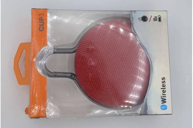 Портативная беспроводная колонка CLIP3 с карабином (цвет в ассортименте) (УЦЕНКА! ПОСЛЕ РЕМОНТА)