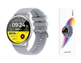 Смарт часы HOCO Y15 AMOLED Smart sports watch (серебристый)