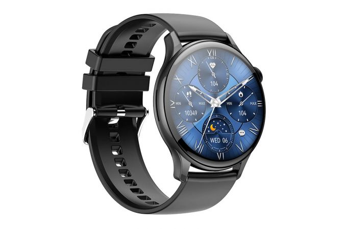 Смарт часы HOCO Y10 Pro AMOLED Smart sports watch (черный)