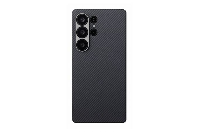 Чехол для телефона Samsung S25 Ultra PITAKA (Black)