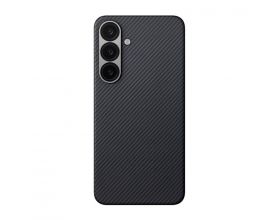 Чехол для телефона Samsung S25 PITAKA (Black)