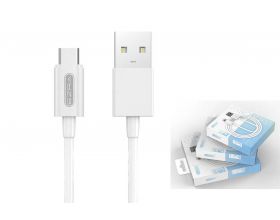 Кабель USB - USB Type-C EZRA C002, 2.1A (белый) 2м