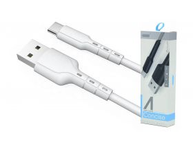 Кабель USB - USB Type-C EZRA DC14, 2.1A (белый) 1.2м