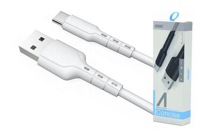Кабель USB - USB Type-C EZRA DC14, 2.1A (белый) 1.2м