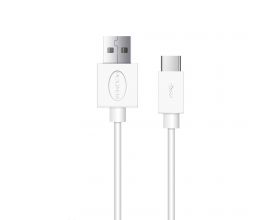 Кабель USB - USB Type-C SENDEM M16 3A (белый) 1м