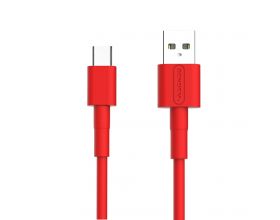 Кабель USB - USB Type-C SENDEM M66 5A (красный) 1м