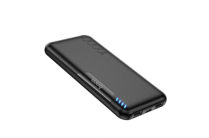 Универсальный дополнительный аккумулятор Power Bank HOCO J82 (10000 mAh) (черный)