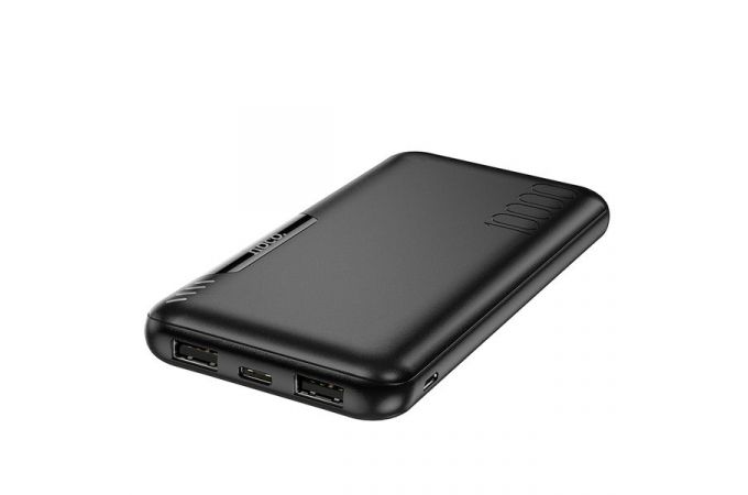 Универсальный дополнительный аккумулятор Power Bank HOCO J82 (10000 mAh) (черный)