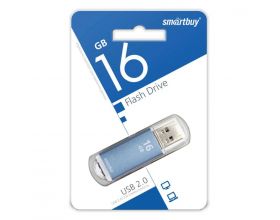 Флешка USB 2.0 Smartbuy 16GB V-Cut Blue (SB16GBVC-B)