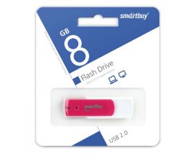 Флешка USB 2.0 Smartbuy 8GB Diamond Pink (SB8GBDP)