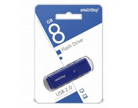 Флешка USB 2.0 Smartbuy 8GB Dock Blue (SB8GBDK-B)