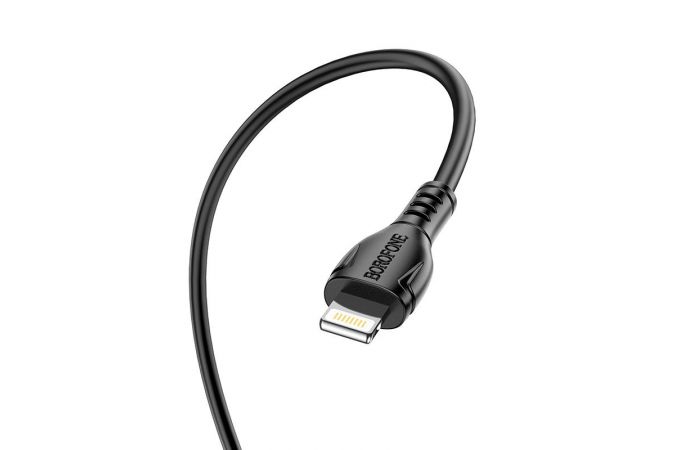 Кабель USB Type-C - Lightning BOROFONE BX51 (черный) 1м