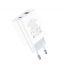 Сетевое зарядное устройство USB + USB-C HOCO C97A PD20W+ QC3.0 (белый)