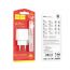 Сетевое зарядное устройство USB + кабель MicroUSB HOCO C98A Proton QC3.0 3000mAh (белый)