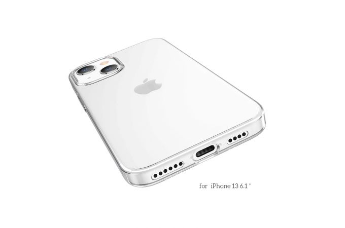 Чехол для iPhone 13 (6,1) HOCO Light series тонкий (прозрачный)