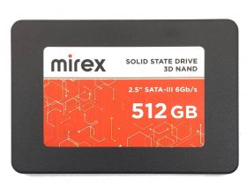 Накопитель SSD 2.5" Mirex 512GB SATA-III