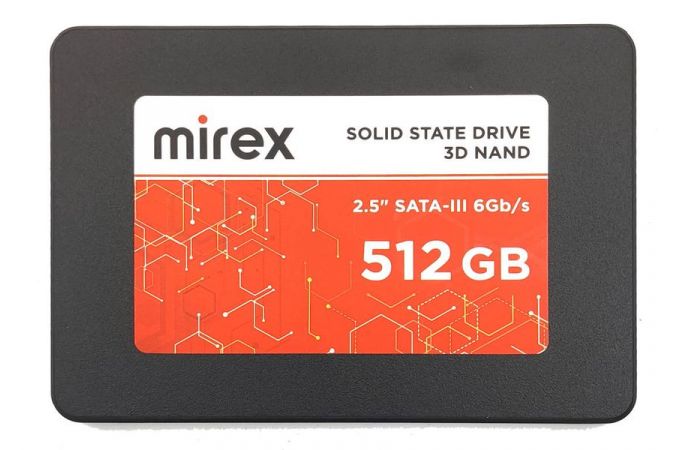 Накопитель SSD 2.5" Mirex 512GB SATA-III