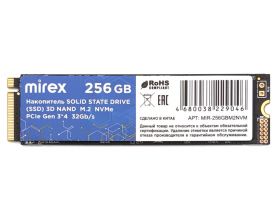 Накопитель SSD M.2 NVMe Mirex 256GB PCle Gen 3*4
