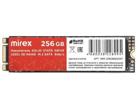 Накопитель SSD M.2 NGFF Mirex 256GB SATA