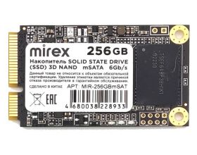 Накопитель SSD mSATA Mirex 256GB SATA