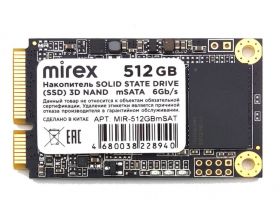 Накопитель SSD mSATA Mirex 512GB SATA