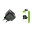 Сетевое зарядное устройство USB HOCO C70A Cutting-edge single port QC3.0 2400mAh (черный)