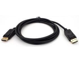 Кабель DisplayPort DP (папа - папа) 1080p 1,8 м черный