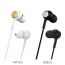 Наушники вакуумные проводные BOROFONE BM33 Complacent universal earphones (белый)