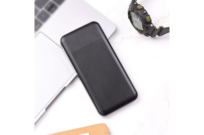 Универсальный дополнительный аккумулятор Power Bank BOROFONE BT27 (10000 mAh) (черный)