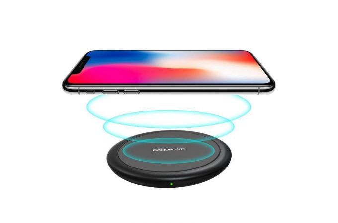 Беспроводное зарядное устройство BOROFONE BQ6 (15W) (черный)