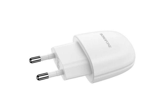 Сетевое зарядное устройство USB BOROFONE BA49A Vast power single port 2100mAh (белый)