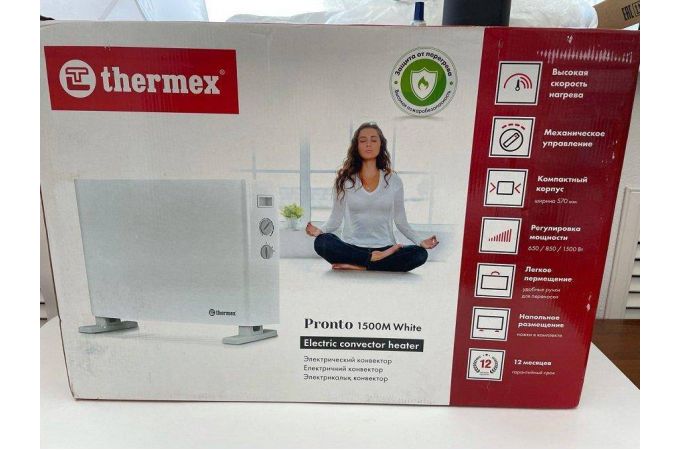 Конвектор THERMEX Pronto 1500M белый, (-15%), №817, б/у