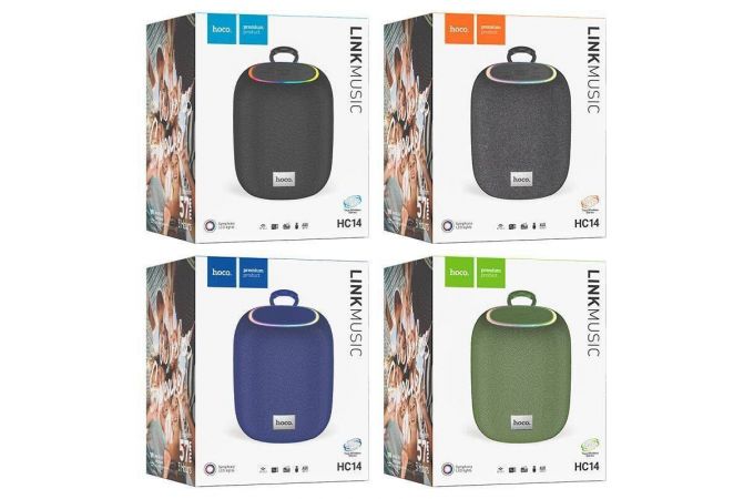 Портативная беспроводная колонка HOCO HC14 sports BT (зеленый)