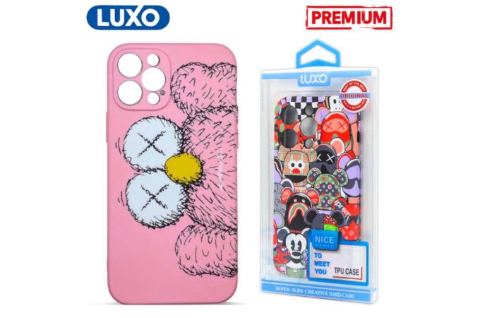 Чехол для телефона LUXO iPhone 12 PRO MAX ( Рисунок KS-7 KAWS )