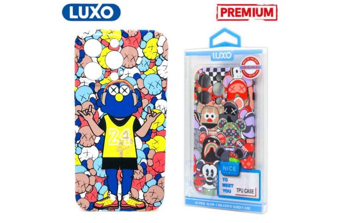 Чехол для телефона LUXO iPhone 12 PRO MAX ( Рисунок J159 KAWS )