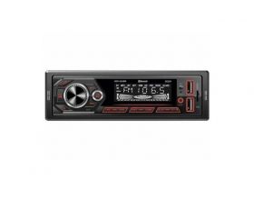 Автомагнитола ECON MP3/WMA HED-55UBR красная, (4x50 В),BLUETOOTH, 2USB