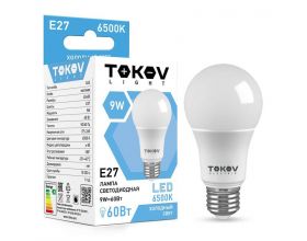 Лампа светодиодная 9Вт G45 6500К Е27 176-264В (TKL) TOKOV ELECTRIC TKL-G45-E27-9-6.5K