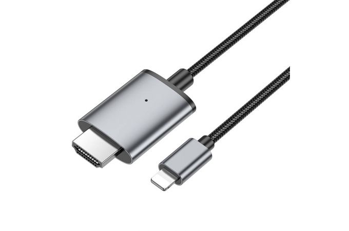 Кабель HDMI-Lightning HOCO UA27 HD on-screen cable iP to HDTV 2,0 м