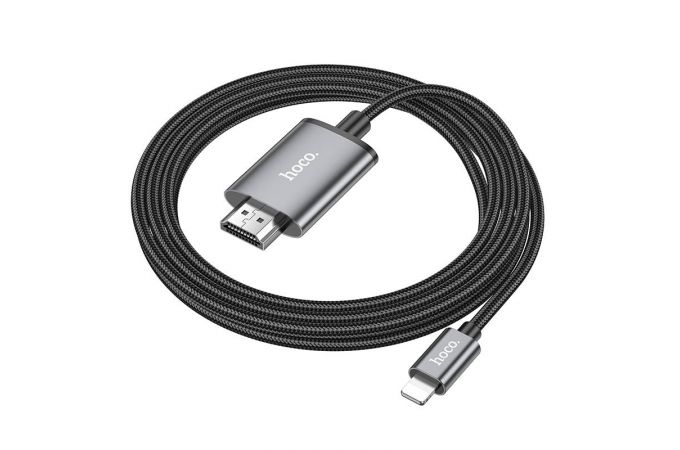 Кабель HDMI-Lightning HOCO UA27 HD on-screen cable iP to HDTV 2,0 м