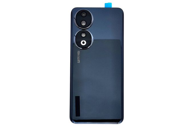 Задняя крышка для Huawei Honor 90 (REA-NX9) + стекло камеры (черный) HQ