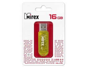 Флешка USB 2.0 Mirex ELF YELLOW 16GB