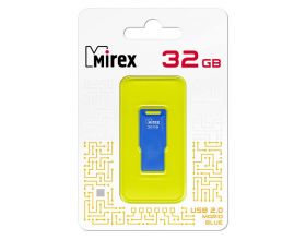 Флешка USB 2.0 Mirex MARIO BLUE 32GB (ecopack)