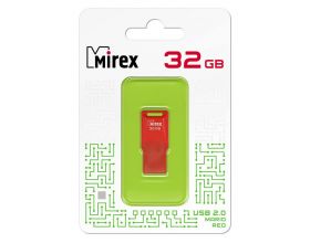 Флешка USB 2.0 Mirex MARIO RED 32GB (ecopack)